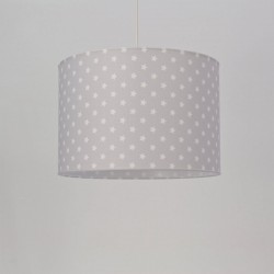 Κρεμαστό Παιδικό Φωτιστικό - Stars Grey - 1 x E27 VEIS