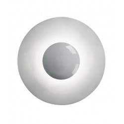 Πλαφονιέρα Μεταλλική Έμμεσου Φωτισμού Λευκή ø80cm 6xG9 max 40W - Zambelis Lights