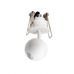 Χωνευτό LED Σποτ Με Κινούμενη Κεφαλή Λευκό 4.5W 495lm - Zambelis Lights