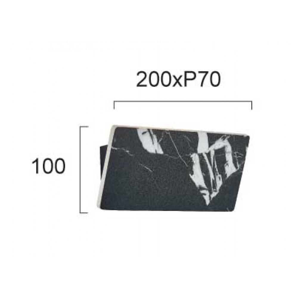 LED Φωτιστικό Τοίχου 7W L:200 CRI 92 Selena - Viokef