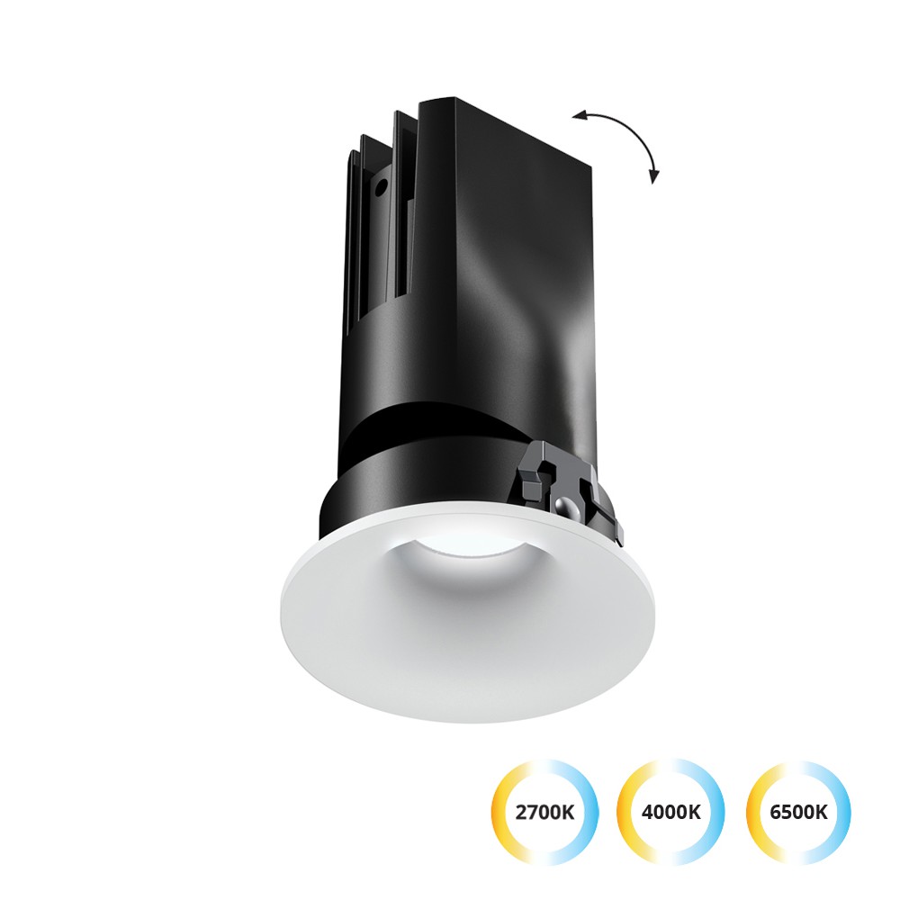 Χωνευτό Σποτ D:63 LED 10W CCT CRI92 IP20 Alvey - Viokef