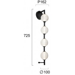 Φωτιστικό Τοίχου LED 15W Abeona - Viokef