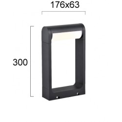 Στήλος Κήπου 13W H:300 CRI 94 Randal - Viokef