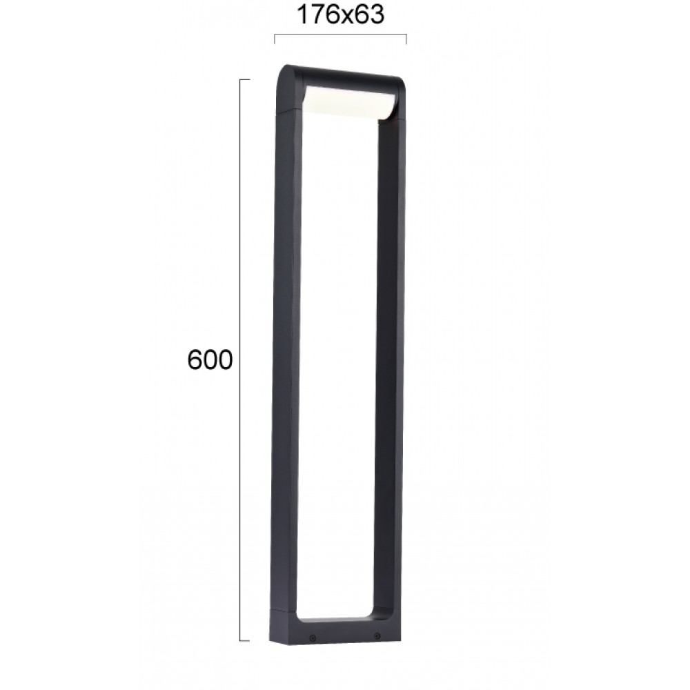 Στήλος Κήπου 13W H:600 IP65 CRI 94 Randal - Viokef