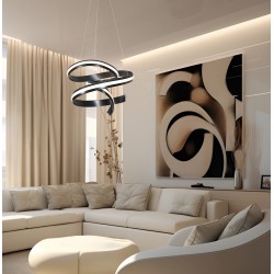 LED Κρεμαστό Φωτιστικό 62W Arezia VIOKEF