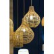 Κρεμαστό Φωτιστικό Μονόφωτο Από Rattan Ø30cm 1x E27 70W max BOLITA - Viokef