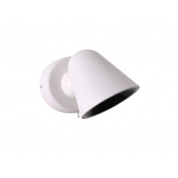 LED Απλίκα Μεταλλική Λευκή 5.6W ENZO - VIOKEF