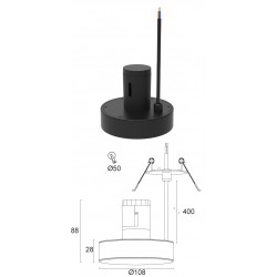 Τροφοδοτικό  Ράγας Flexy 48V DC 100W Smart Dim - Viokef Τροφοδοτικό  Ράγας Flexy 48V DC 100W Smart Dim - Viokef