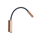 LED Απλίκα Σποτ Σε Χρυσό 3W 277lm 3000K MATRIX - Viokef