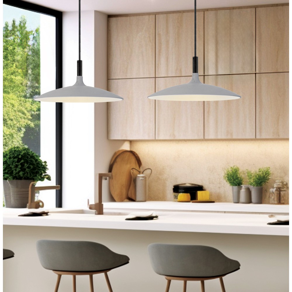 LED Κρεμαστό Φωτιστικό Μονόφωτο 5W D:300 Mervin - Viokef