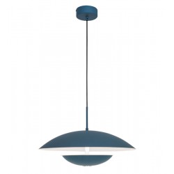 LED Κρεμαστό Φωτιστικό Σε Γκρι Με Λευκό 16W 955lm MONICA - Viokef