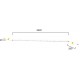 Linear L:2000 IP65 LED 18W Novo - Viokef Linear L:2000 IP65 LED 18W Novo - Viokef