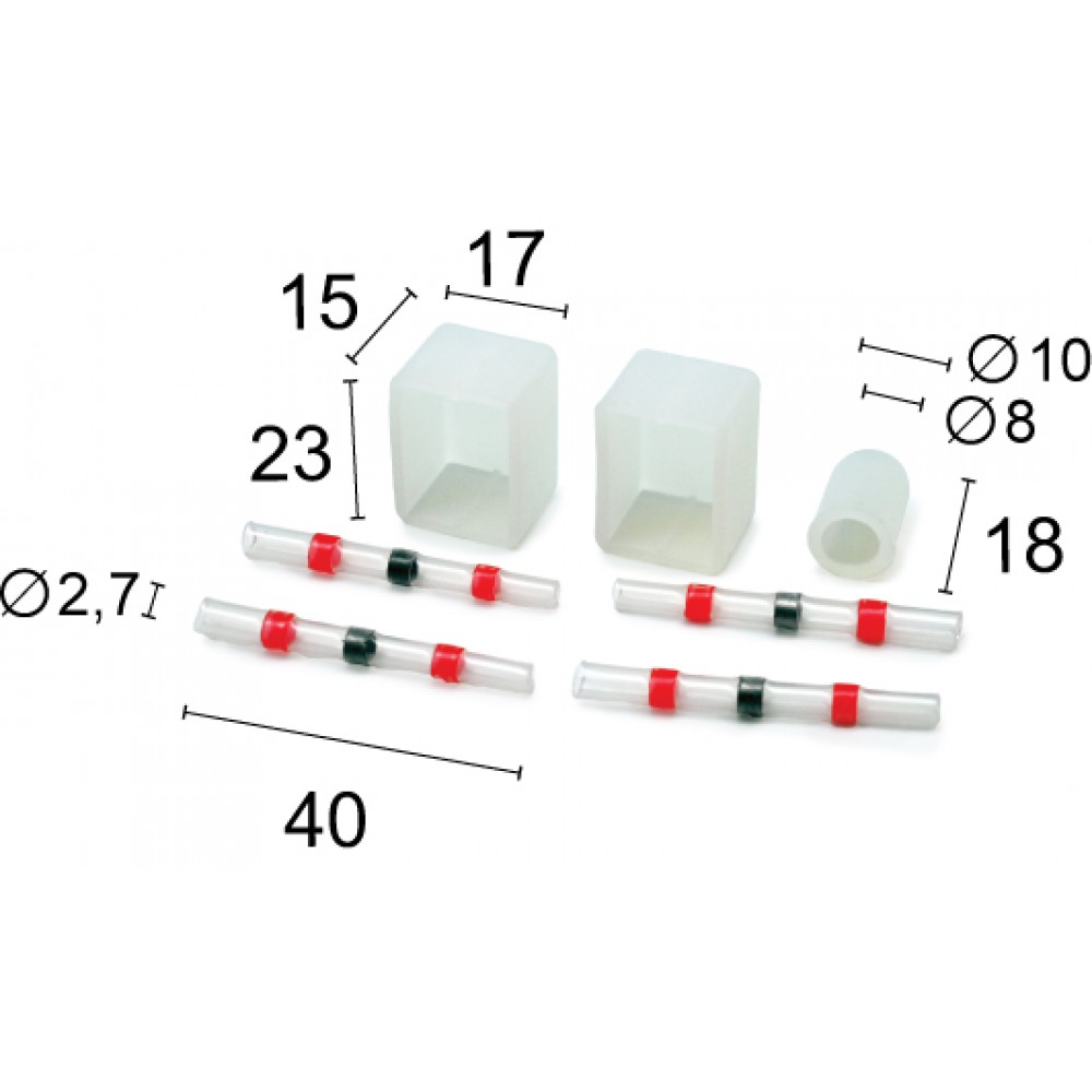 Σετ Σύνδεσης για Ράγα IP65 Novo - Viokef Σετ Σύνδεσης για Ράγα IP65 Novo - Viokef