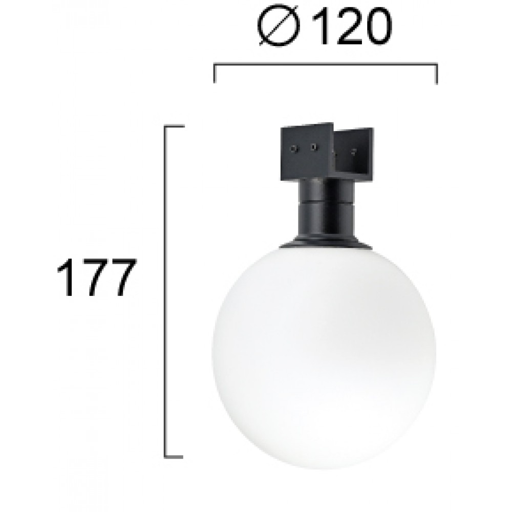 Φωτιστικό D:120 LED 10W CRI92 IP65 Novo - Viokef Φωτιστικό D:120 LED 10W CRI92 IP65 Novo - Viokef