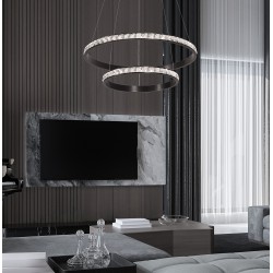 LED Κρεμαστό Φωτιστικό D:620 48W Oriana VIOKEF