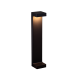 LED Στύλος Κήπου Σε Μαύρο Χρώμα 50cm 9W 507Lm 3000K IP54 QAUDRO - Viokef