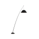 Φωτιστικό Δαπέδου Υποστήλιο Μαύρο 200cm 1x E27 60W max ROD- Viokef