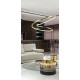 LED Κρεμαστό Φωτιστικό Χρυσό 41W SATELLITE - VIOKEF