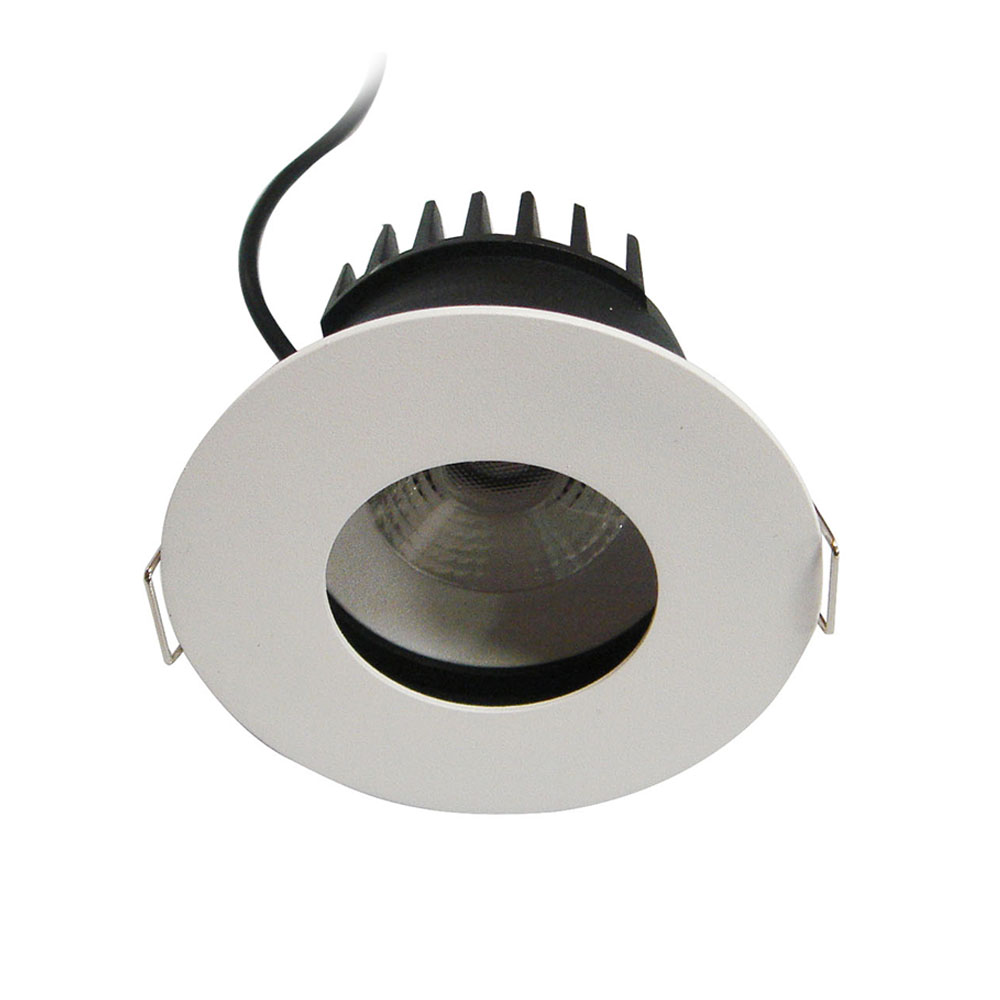 Λευκή Oval Βάση -Απαιτείται LED Module - TOP-SPOT Viokef