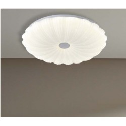 ΠΛΑΦΟΝΙΕΡΑ ΠΛΑΣΤΙΚΗ LED 60W 4680Lm 3CCT(3000-4000-6000K) Φ480x75mm ΛΕΥΚΟ ARTE ILLUMINA MOTIVO