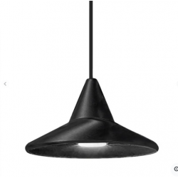 LED Κρεμαστό Φωτιστικό Αλουμινίου Μαύρο 7W HELENA - GEA LUCE