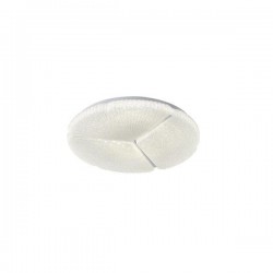 ΠΛΑΦΟΝΙΕΡΑ ΠΛΑΣΤΙΚΗ LED 60W 5700Lm 3000K 3CCT 3000-4000-6500KΦ 480x75mm ΛΕΥΚΟ ARTE ILLUMINA TRIANO