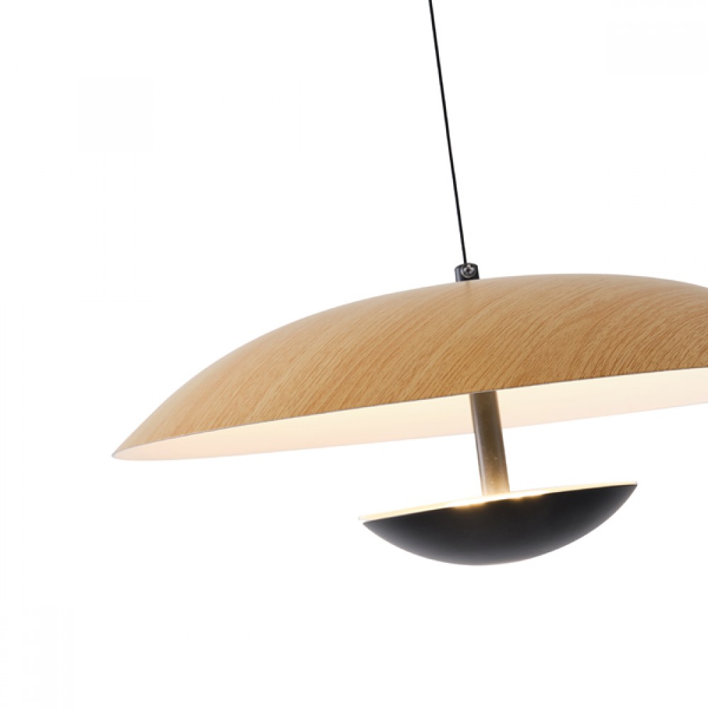 ΦΩΤΙΣΤΙΚΟ ΚΡΕΜΑΣΤΟ ΕΦΕ ΞΥΛΟΥ ΜΟΝΟΦΩΤΟ LED 7W 338Lm 345X1160mm 3000K ARTE ILLUMINA APSIS