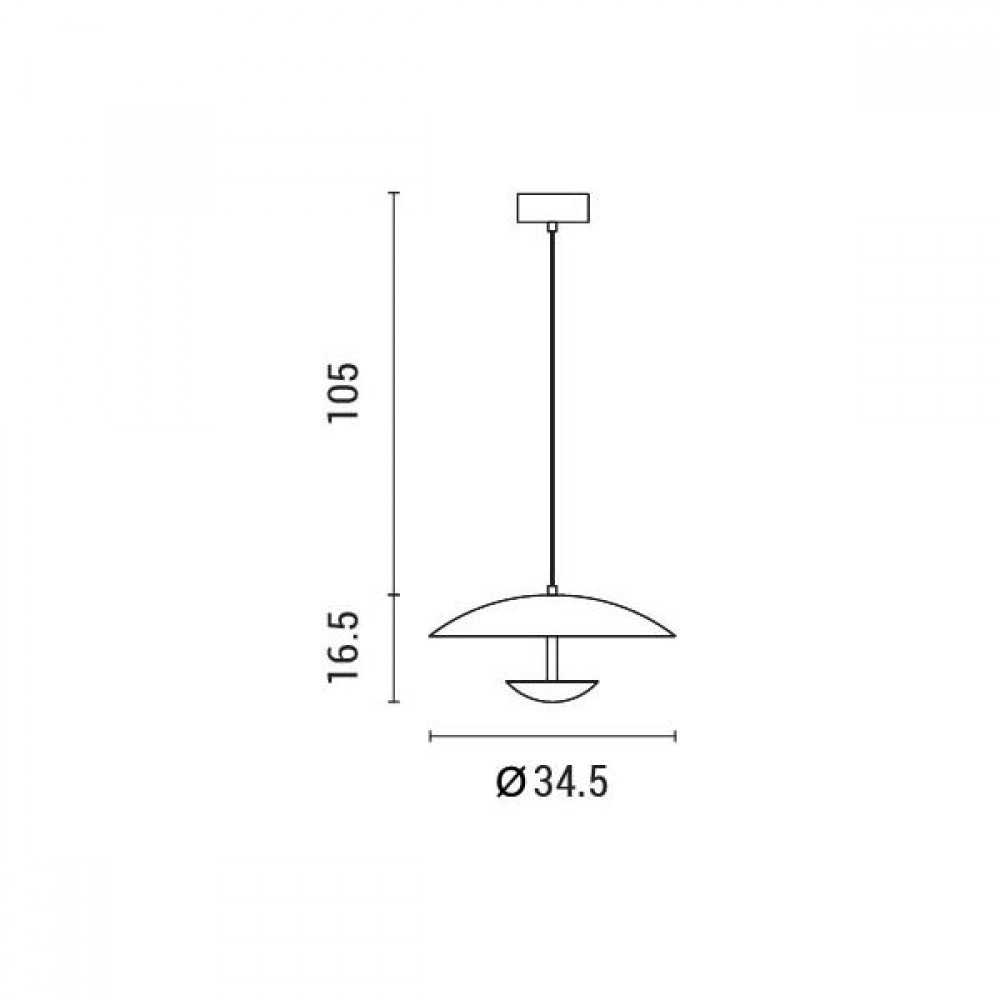 ΦΩΤΙΣΤΙΚΟ ΚΡΕΜΑΣΤΟ ΕΦΕ ΞΥΛΟΥ ΜΟΝΟΦΩΤΟ LED 7W 338Lm 345X1160mm 3000K ARTE ILLUMINA APSIS