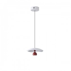 ΦΩΤΙΣΤΙΚΟ ΚΡΕΜΑΣΤΟ ΑΛΟΥΜΙΝΙO LED 8W 3000Κ 400Lm Φ230mm KOKKINO ARTE ILLUMINA ENIGMA