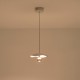ΦΩΤΙΣΤΙΚΟ ΚΡΕΜΑΣΤΟ ΑΛΟΥΜΙΝΙΟ LED 8W 3000Κ 400Lm Φ230mm ΧΡΥΣΟ ARTE ILLUMINA ENIGMA