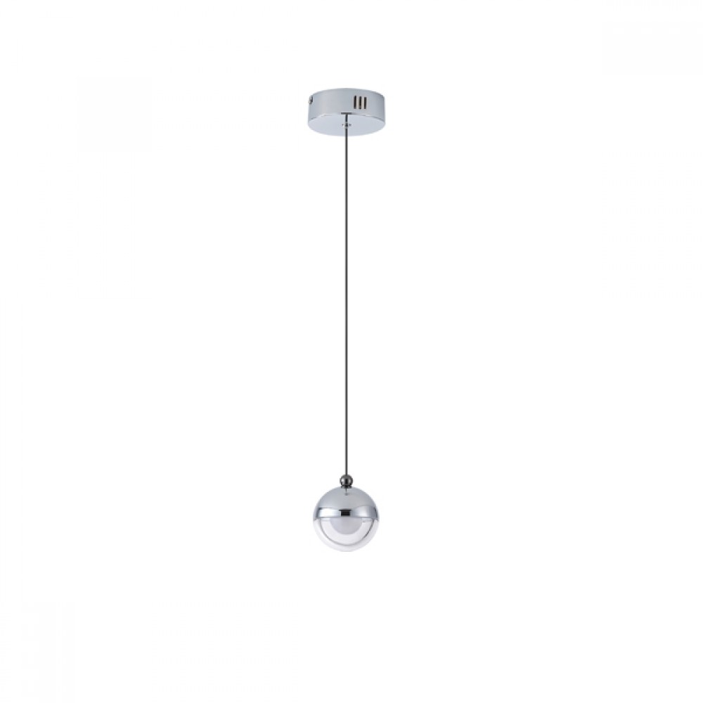 ΦΩΤΙΣΤΙΚΟ ΚΡΕΜΑΣΤΟ ΑΛΟΥΜΙΝΙΟ LED 6W 3000Κ Φ10 ΑΣΗΜΙ ARTE ILLUMINA MELANIE