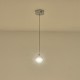 ΦΩΤΙΣΤΙΚΟ ΚΡΕΜΑΣΤΟ ΑΛΟΥΜΙΝΙΟ LED 6W 3000Κ Φ10 ΑΣΗΜΙ ARTE ILLUMINA MELANIE