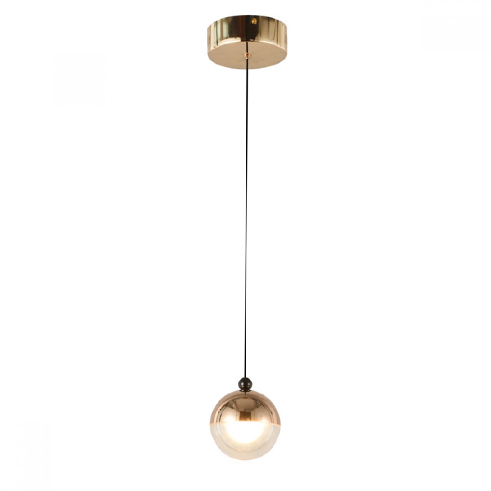 ΦΩΤΙΣΤΙΚΟ ΚΡΕΜΑΣΤΟ ΑΛΟΥΜΙΝΙΟ LED 6W 3000Κ Φ10 ΧΡΥΣΟ ARTE ILLUMINA MELANIE