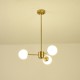 ΦΩΤΙΣΤΙΚΟ ΚΡΕΜΑΣΤΟ 3XΕ27 Max 15W 620X730mm ΛΕΥΚΟ ARTE ILLUMINAPUFF