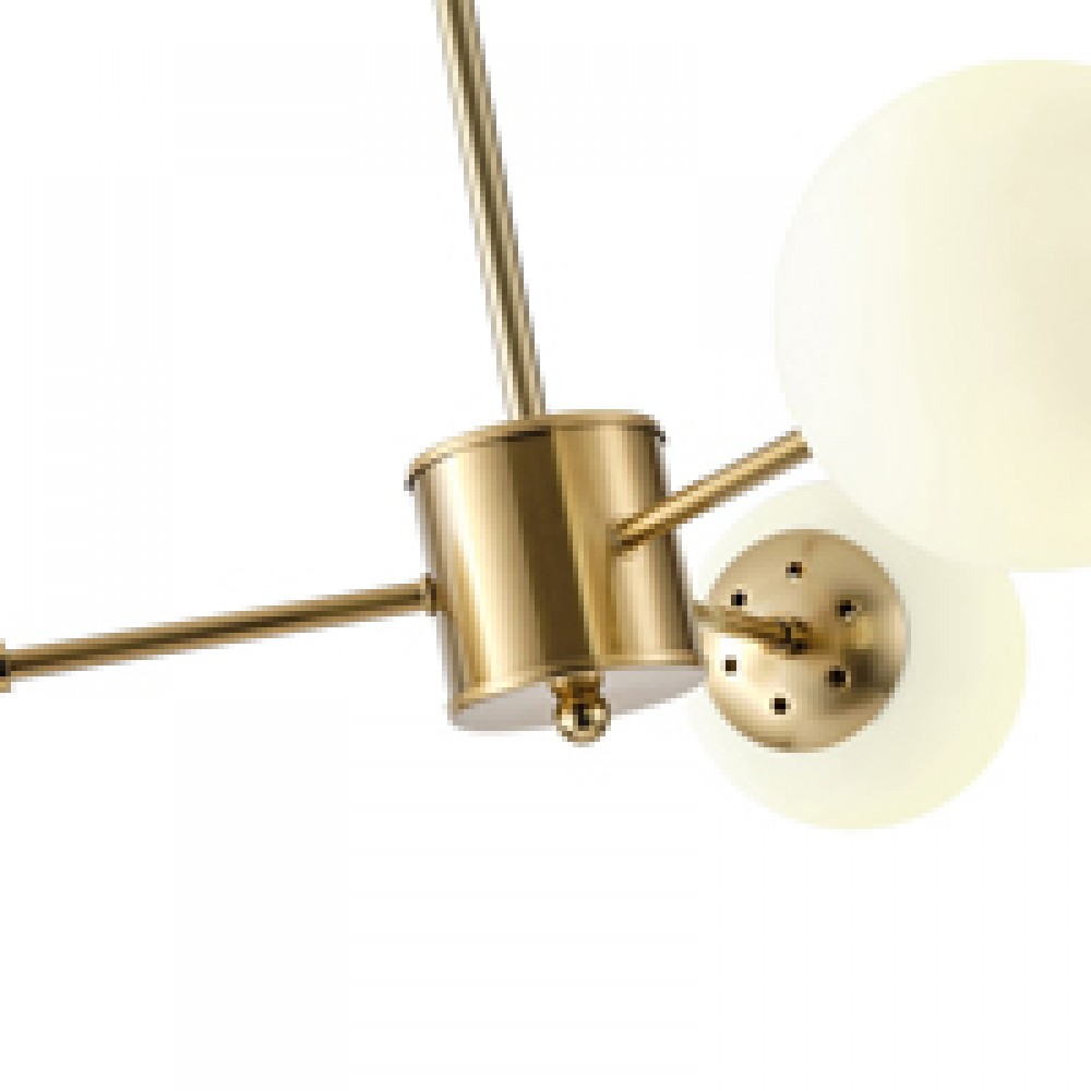 ΦΩΤΙΣΤΙΚΟ ΚΡΕΜΑΣΤΟ 3XΕ27 Max 15W 620X730mm ΛΕΥΚΟ ARTE ILLUMINAPUFF