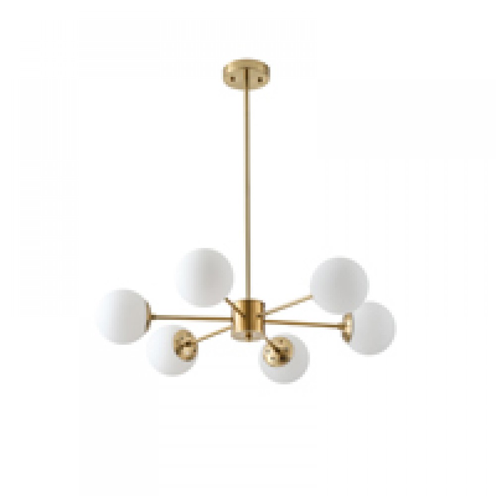 ΦΩΤΙΣΤΙΚΟ ΚΡΕΜΑΣΤΟ 6XΕ27 Max 15W 720X730mm ΛΕΥΚΟ ARTE ILLUMINA PUFF