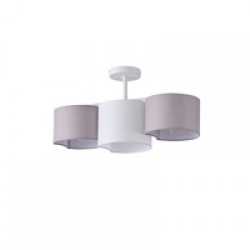 ΦΩΤΙΣΤΙΚΟ ΚΡΕΜΑΣΤΟ ΥΦΑΣΜΑ 3ΦΩΤΟ 3XE14 MAX 8W Φ560mm ΛΕΥΚΟ ARTE ILLUMINA CLOUD
