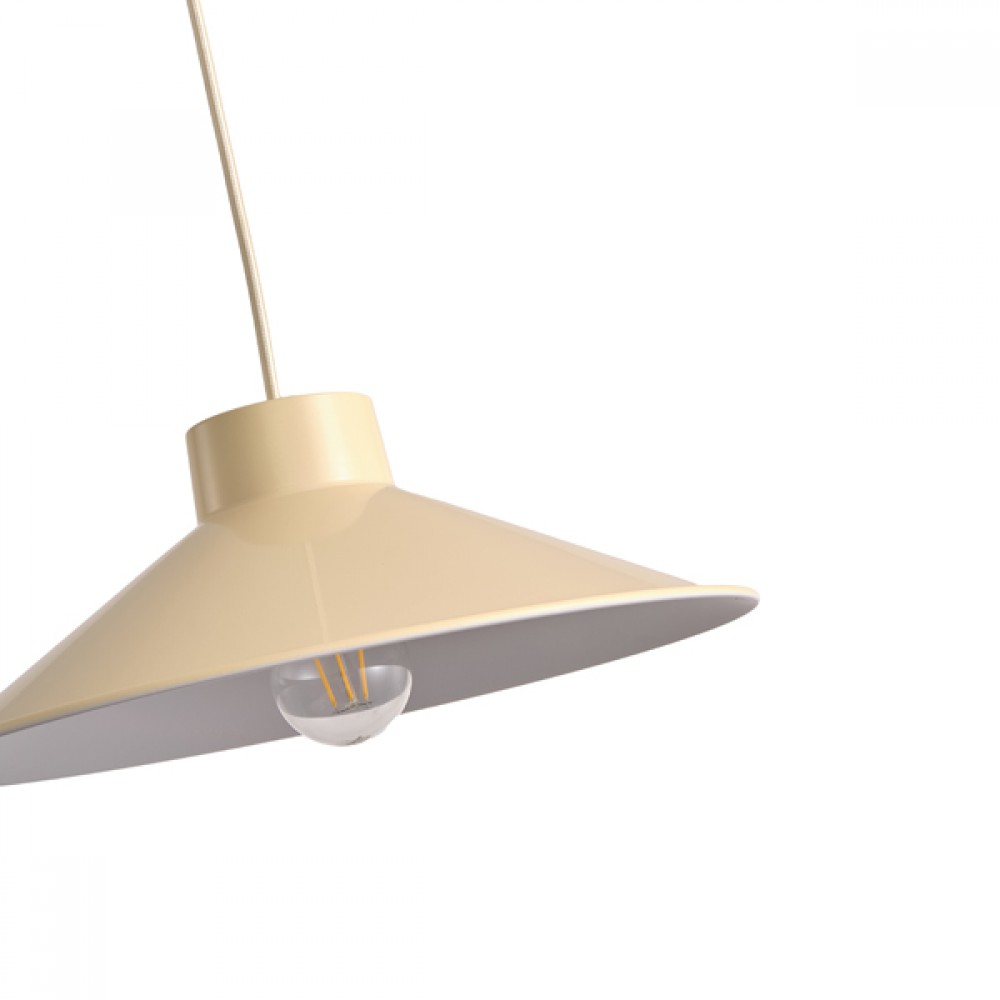 ΦΩΤΙΣΤΙΚΟ ΚΡΕΜΑΣΤΟ ΜΟΝΟΦΩΤΟ 1XΕ27 MAX 15W 360X1150mm ΚΡΕΜ ARTE ILLUMINA NELI