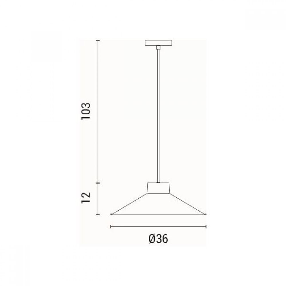 ΦΩΤΙΣΤΙΚΟ ΚΡΕΜΑΣΤΟ ΜΟΝΟΦΩΤΟ 1XΕ27 MAX 15W 360X1150mm ΚΡΕΜ ARTE ILLUMINA NELI