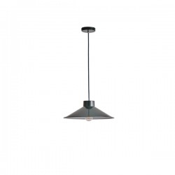 ΦΩΤΙΣΤΙΚΟ ΚΡΕΜΑΣΤΟ ΜΟΝΟΦΩΤΟ 1XΕ27 MAX 15W 360X1150mm ΓΥΑΛΙΣΤΕΡΟ ΣΚΟΥΡΟ ΠΡΑΣΙΝΟ ARTE ILLUMINA NELI