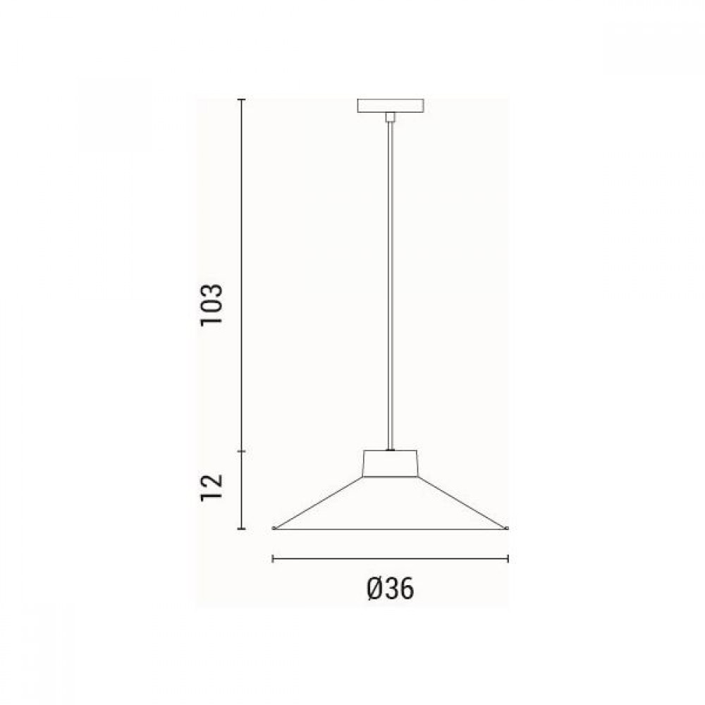 ΦΩΤΙΣΤΙΚΟ ΚΡΕΜΑΣΤΟ ΜΟΝΟΦΩΤΟ 1XΕ27 MAX 15W 360X1150mm ΓΥΑΛΙΣΤΕΡΟ ΣΚΟΥΡΟ KOKKINO ARTE ILLUMINA NELI