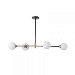 ΦΩΤΙΣΤΙΚΟ ΚΡΕΜΑΣΤΟ ΓΥΑΛΙ 4ΦΩΤΟ 4XG9 MAX 10W 1000X570mm ΜΑΥΡΟ ARTE ILLUMINA POOLS
