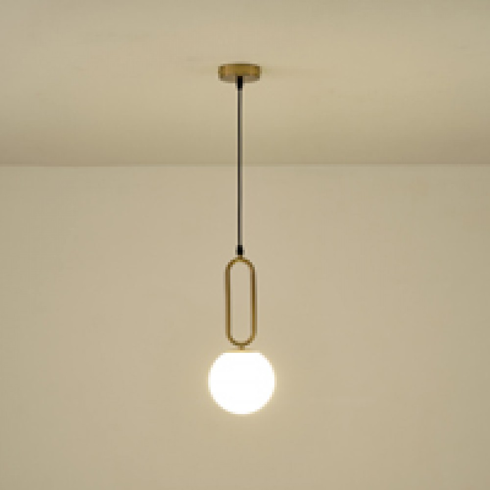 ΦΩΤΙΣΤΙΚΟ ΚΡΕΜΑΣΤΟ ΓΥΑΛΙ 1XE27 Max15w 150X150X1430mm ΛΕΥΚΟ ARTE ILLUMINA ORBA