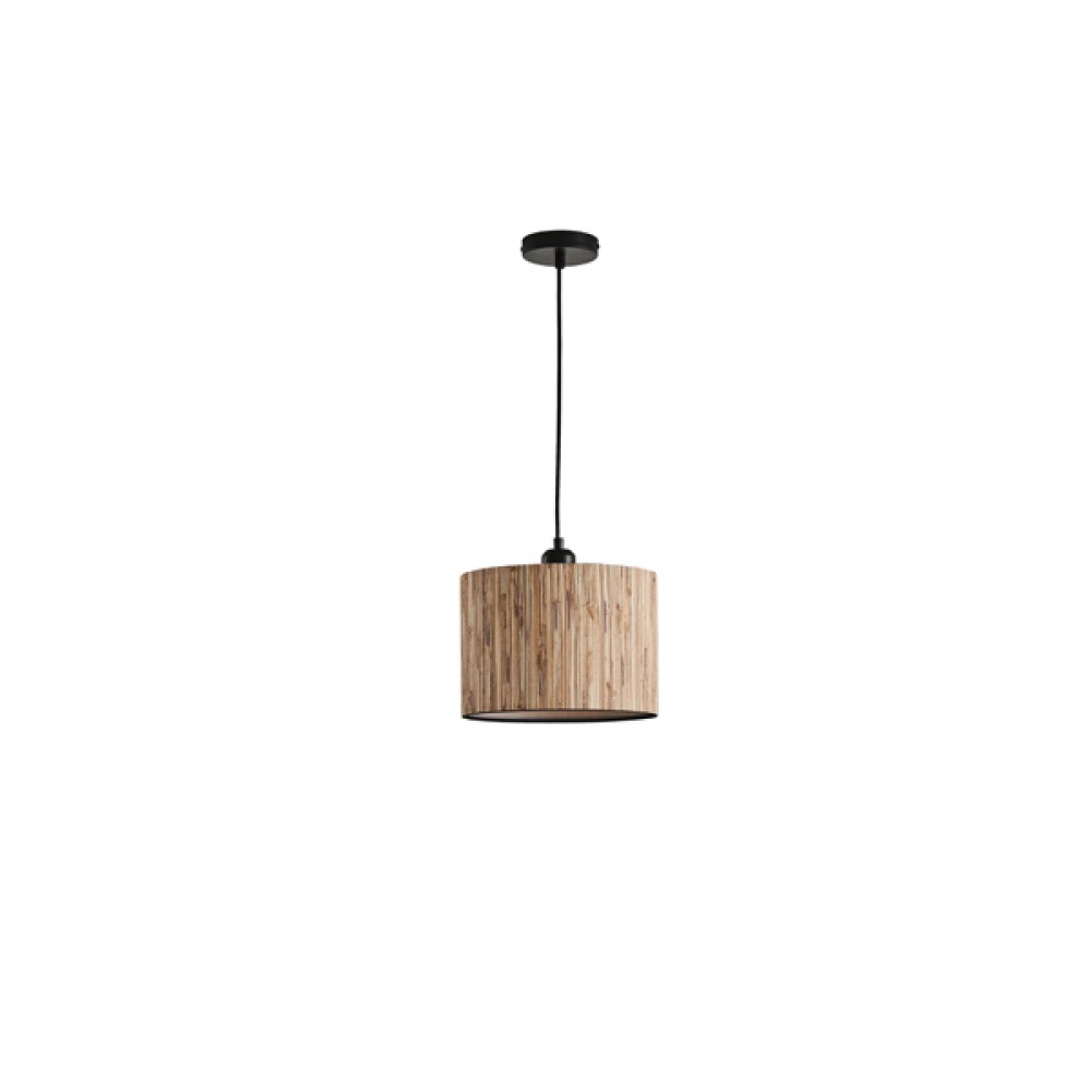 ΦΩΤΙΣΤΙΚΟ ΚΡΕΜΑΣΤΟ PAMPAS 1XE27 Max 15w 250x1260mm MΑΥΡΟ ARTE ILLUMINA AENON