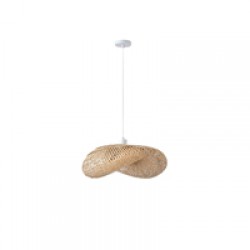 ΦΩΤΙΣΤΙΚΟ ΚΡΕΜΑΣΤΟ BAMBOO 1XE27 MAX15W 430X430X220mm ARTE ILLUMINA LAGOON