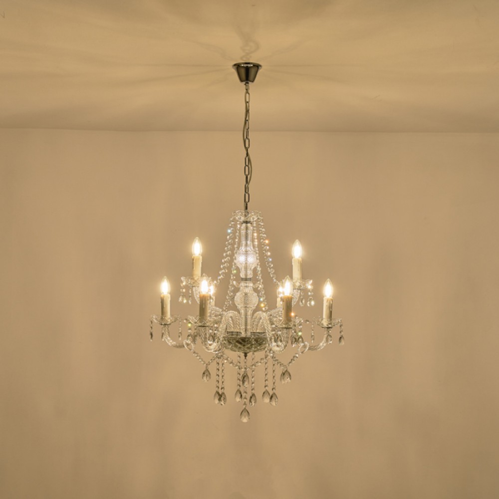 ΦΩΤΙΣΤΙΚΟ ΚΡΕΜΑΣΤΟ ΜΕΤΑΛΛΟ-ΓΥΑΛΙ 9ΦΩΤΟ 9X14E ΜΑΧ 15W 710X1750mm ΛΕΥΚΟ ARTE ILLUMINA KRISTALLO