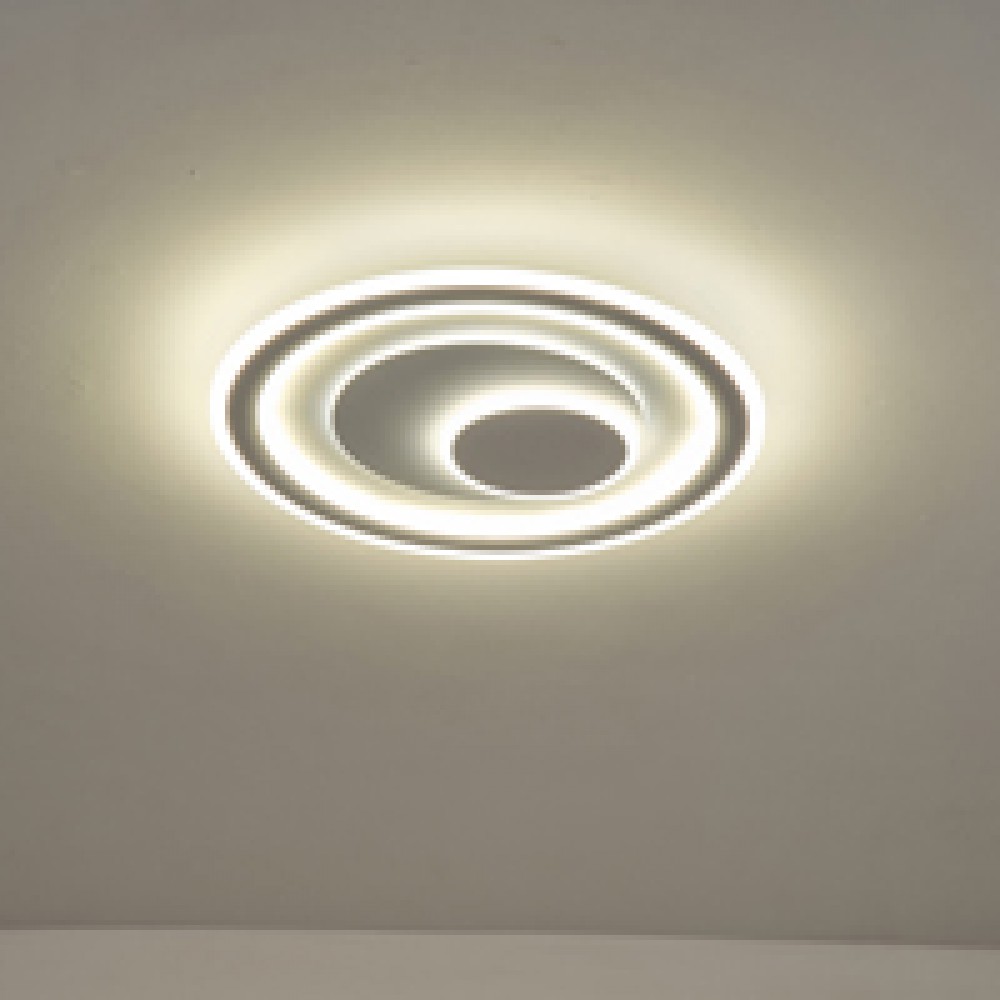 ΠΛΑΦΟΝΙΕΡΑ LED 60W 3300Lm 3000K Φ50 3CCT 3000-4000-6500K 510Χ60mm ΛΕΥΚΟ ARTE ILLUMINA MOTIVO