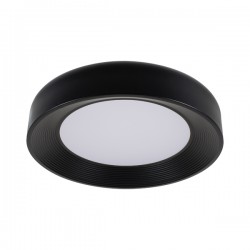 ΠΛΑΦΟΝΙΕΡΑ ΜΕΤΑΛΛΙΚΗ 40W 2262Lm 3000K 500x500x100mm ΜΑΥΡΟ ARTE ILLUMINA UPON