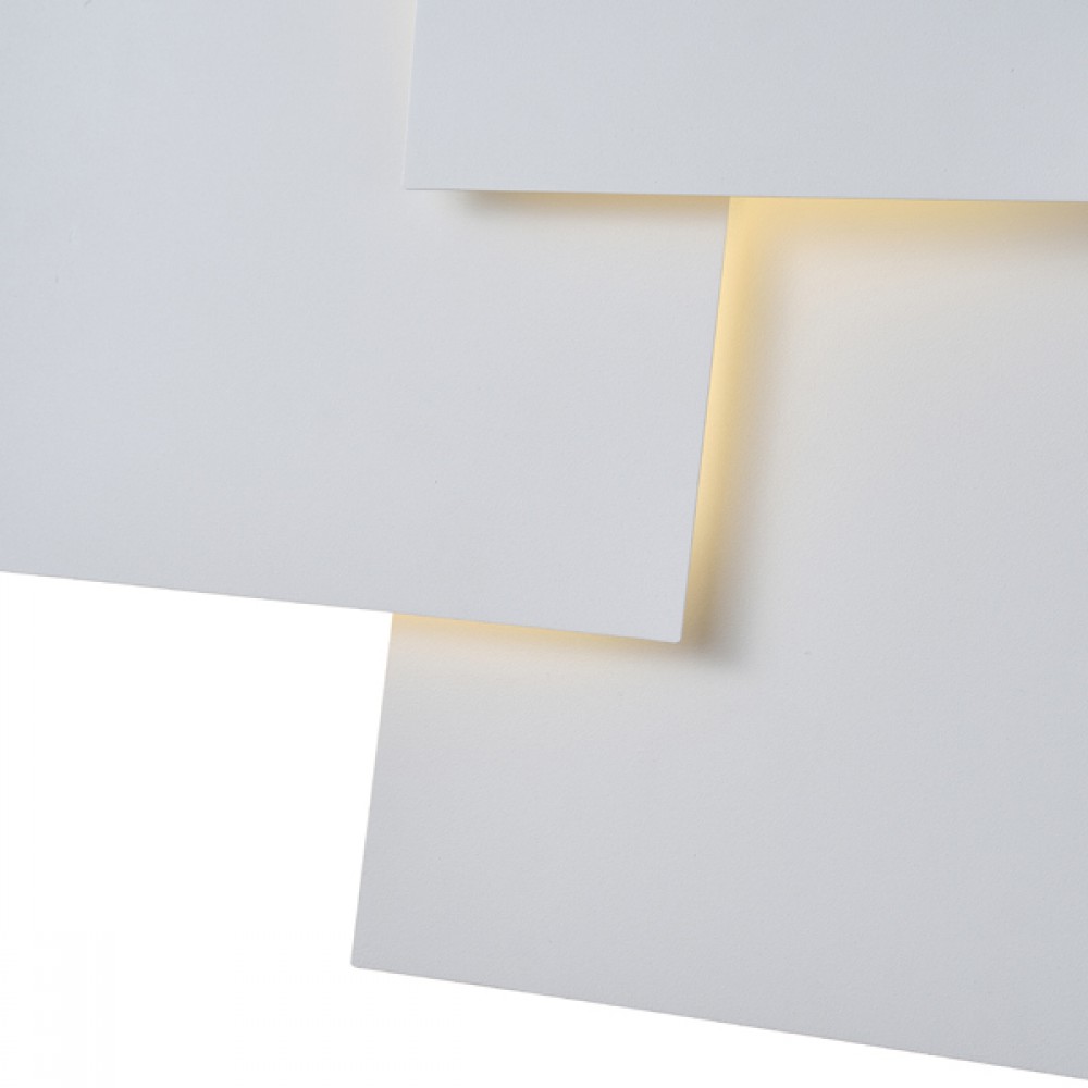 ΦΩΤΙΣΤΙΚΟ TOIXOY LED 16W 1400Lm 3000Κ 450X440mm ΛΕΥΚΟ ARTE ILLUMINA THALIA