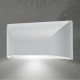 ΑΠΛΙΚΑ ΤΟΙΧΟΥ LED SLIM 6W IP65 220-240V 4000K 220X51X113mm ΛΕΥΚΟ PRO ARTE ILLUMINA